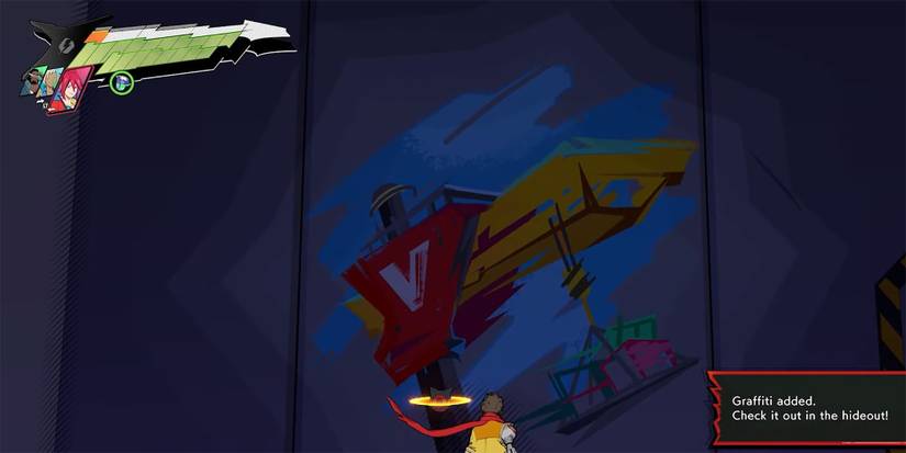 Hi Fi Rush - Graffiti Number 2 Found In-Game