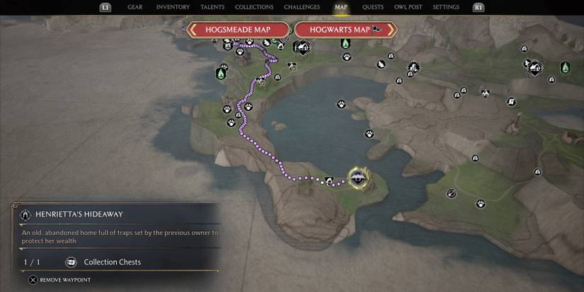 Henrietta's Hideaway in Hogwarts Legacy