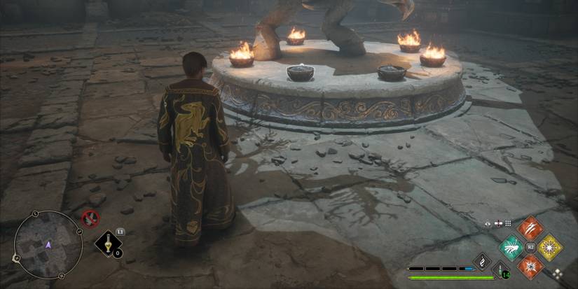 The Hippogriff Marks the Spot puzzle solution in Hogwarts Legacy