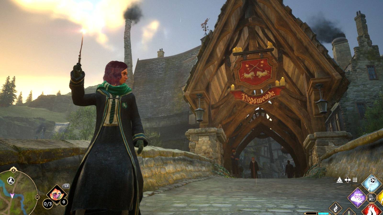 Hogsmeade village Hogwarts Legacy