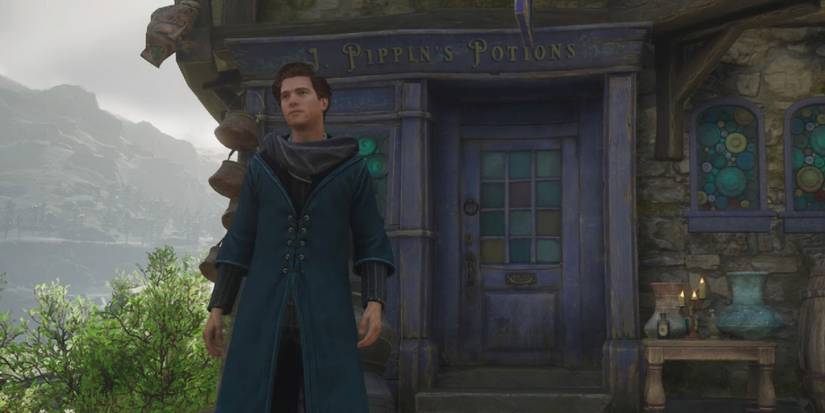 wizard and J. Pippin’s Potions in Hogwarts Legacy