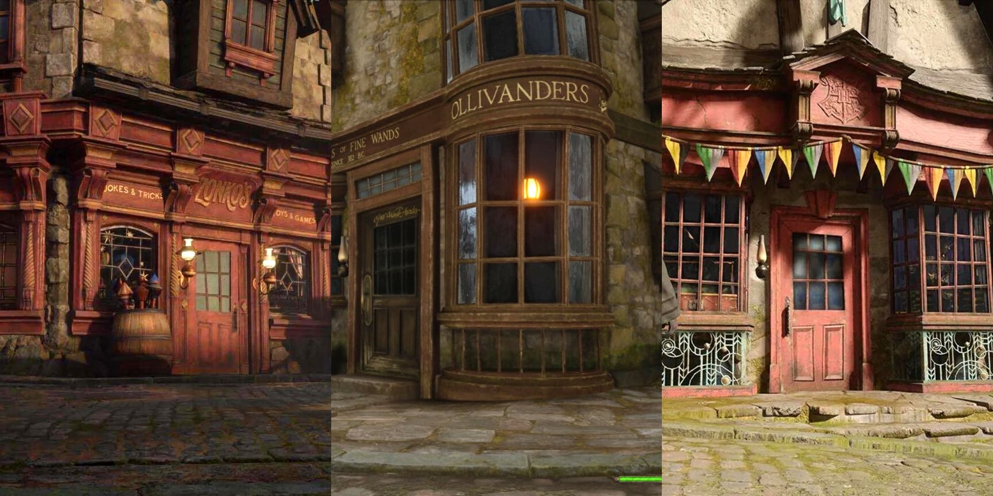 Zonko's, Ollivander's, and Spintwitches in Hogwarts Legacy