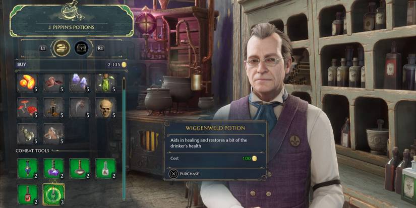 hogwarts legacy j pippins potions wiggenweld