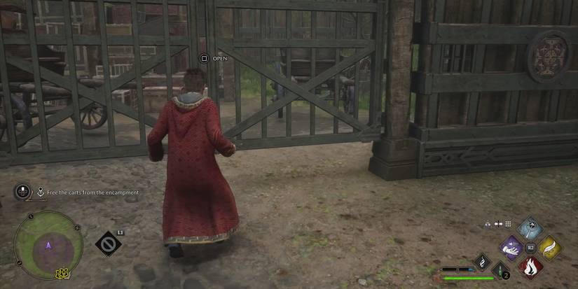 hogwarts-legacy-carted-away-quest-walkthrough-open-gate