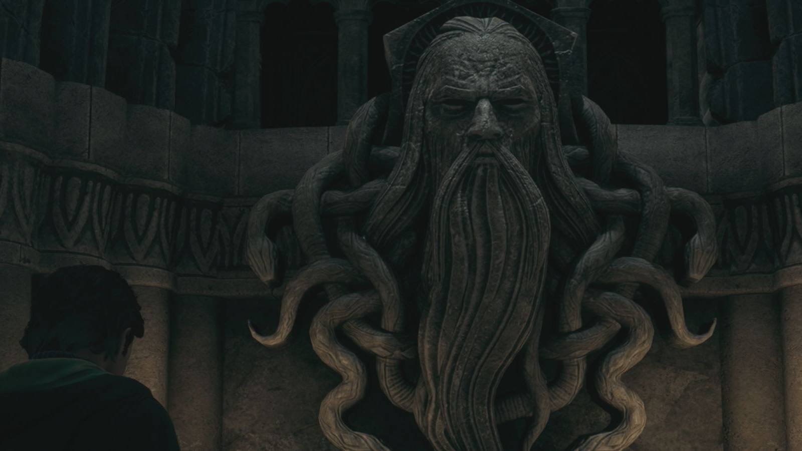 hogwarts legacy chamber of secrets slytherin salazar scriptorium bathroom