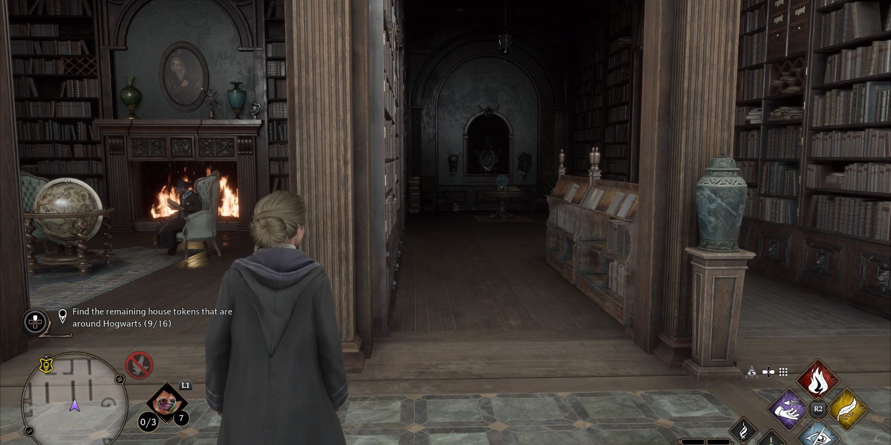 hogwarts legacy daedalian library