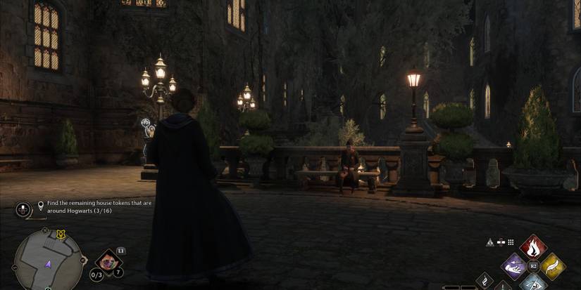 hogwarts legacy daedalian quad courtyard