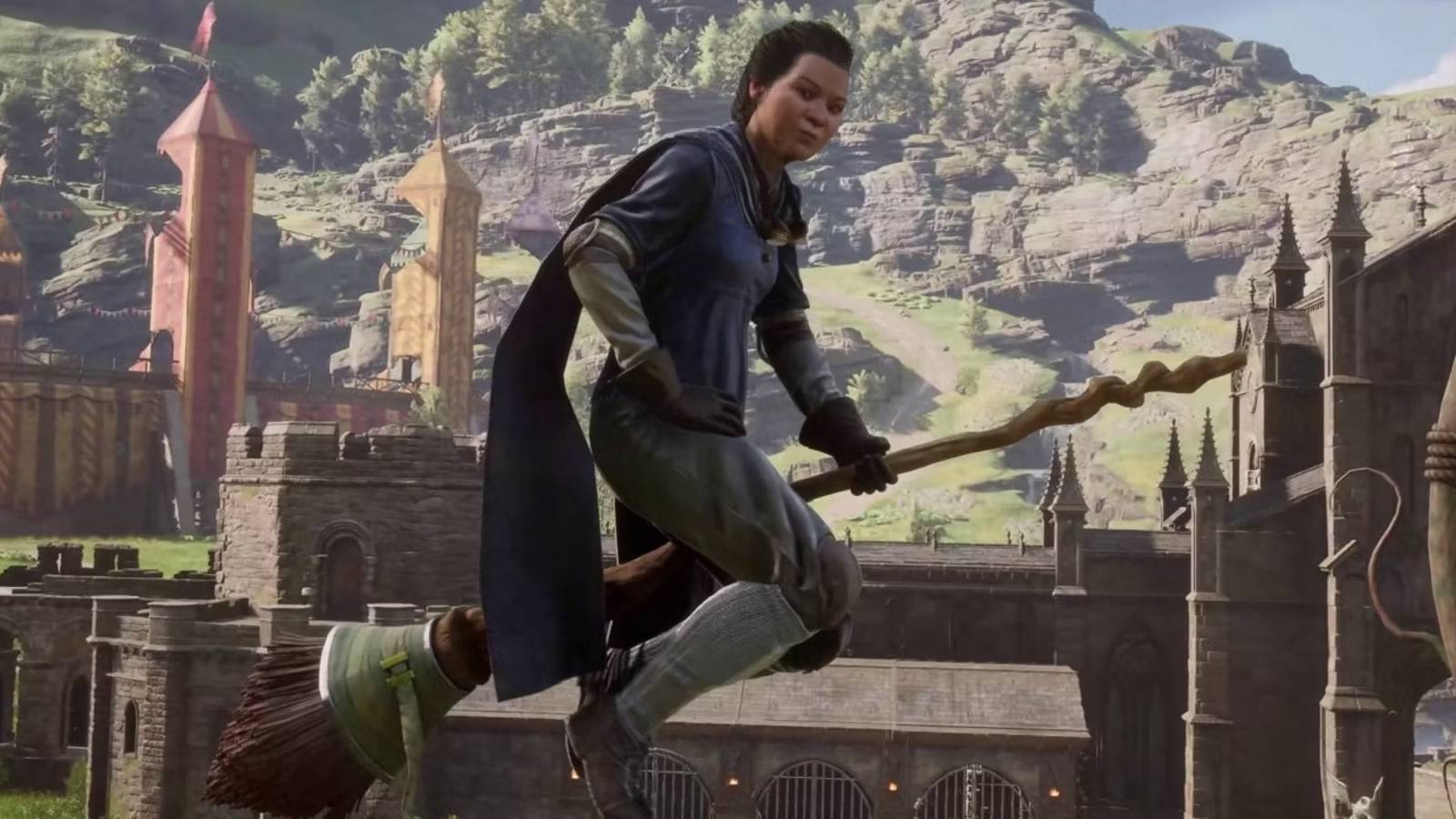 hogwarts legacy flying teacher