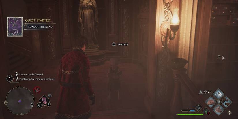 hogwarts-legacy-foal-of-the-dead-side-quest-walkthrough-start