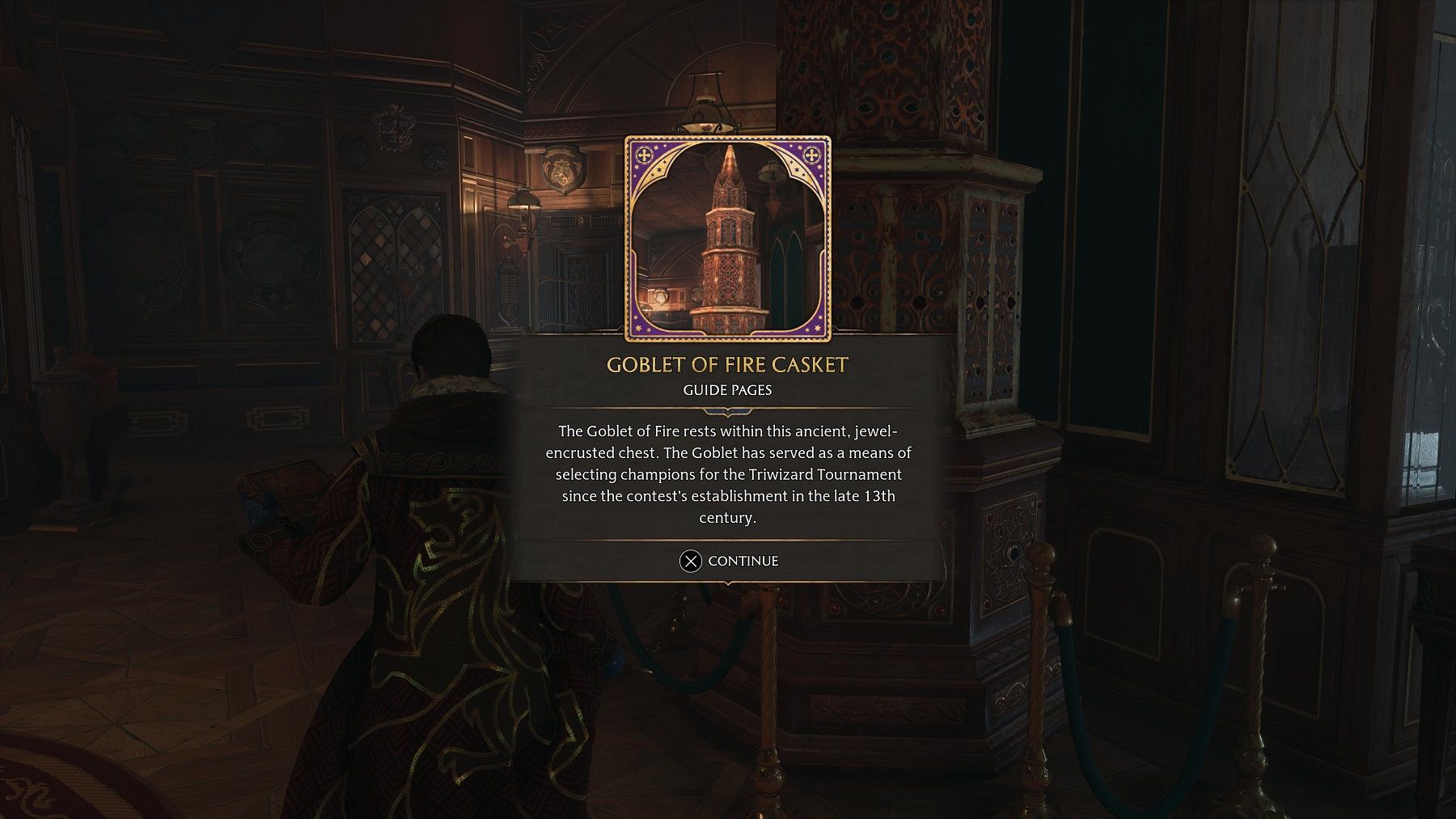 hogwarts legacy goblet of fire casket