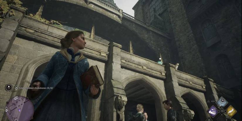 hogwarts legacy courtyard gobstone
