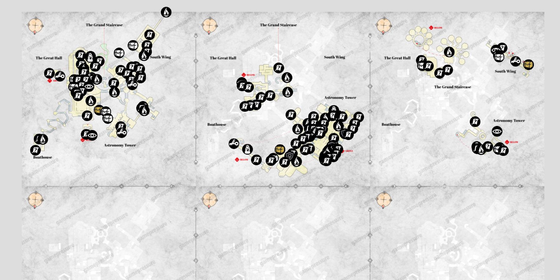 Hogwarts Legacy Interactive Map