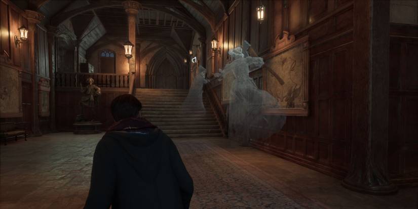 Hogwarts Legacy Married Ghost Couple Fighting