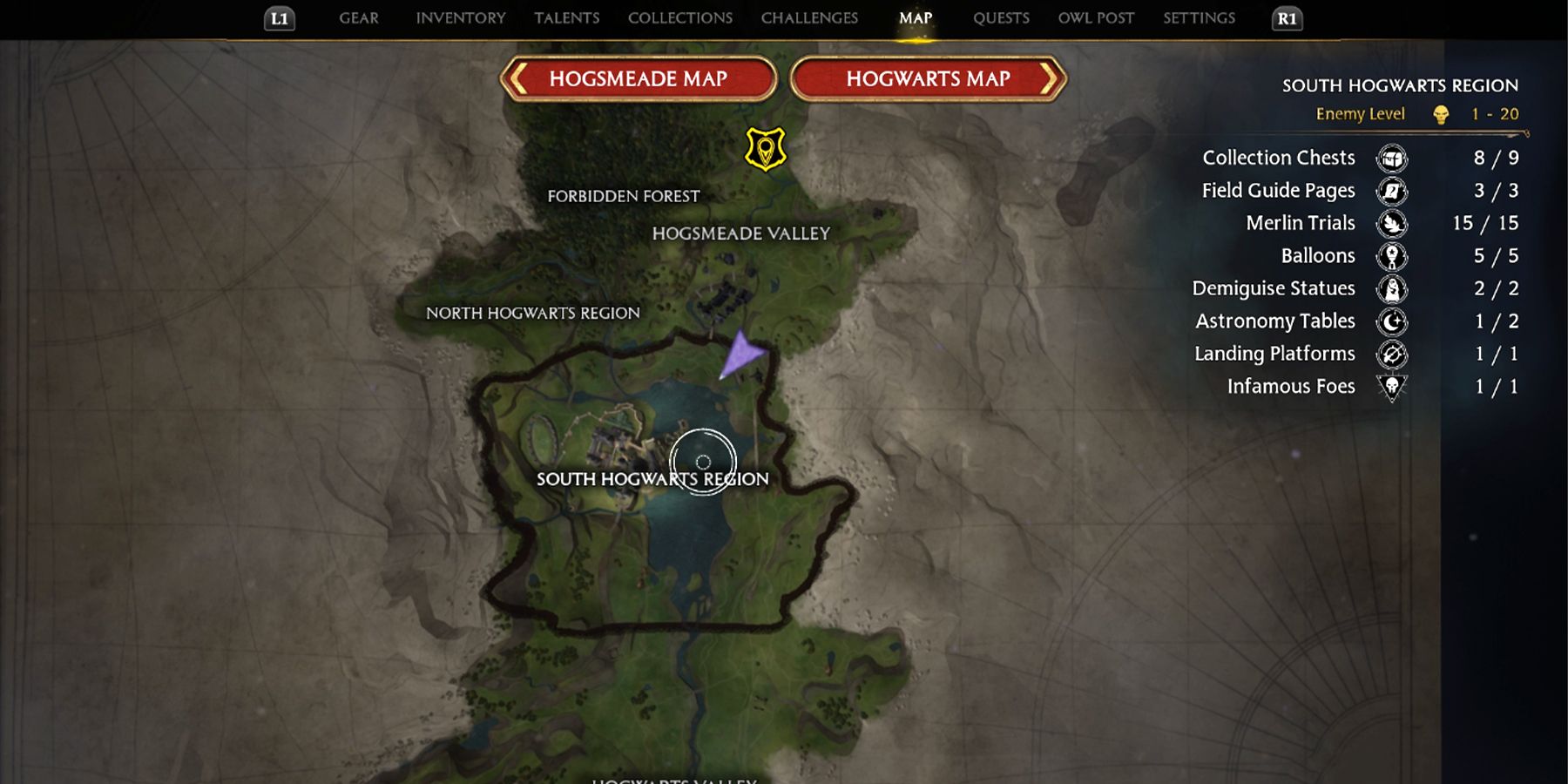 Hogwarts Legacy: How To Solve All Merlin Trials In South
Hogwarts Region