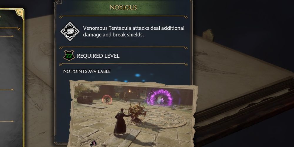 hogwarts legacy noxious talent