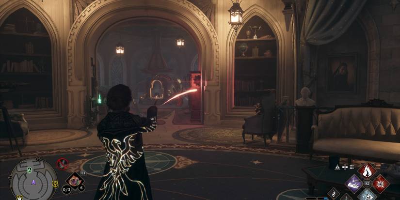 hogwarts legacy ravenclaw relic house uniform glowing