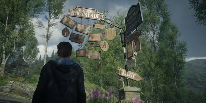 Hogwarts Legacy Signs For Hogsmeade
