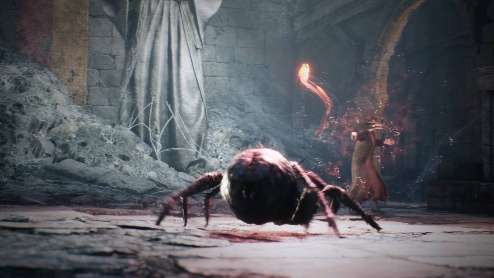 Hogwarts Legacy spider fight