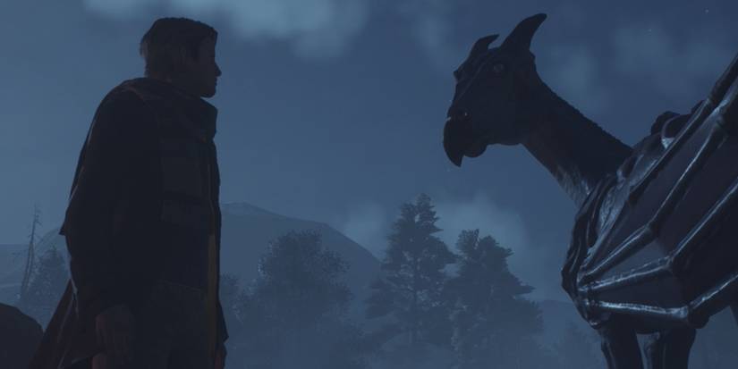 hogwarts legacy thestrals narrative mount vivarium beast