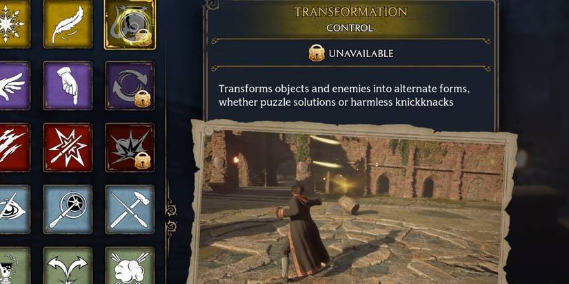 hogwarts legacy transformation control spell