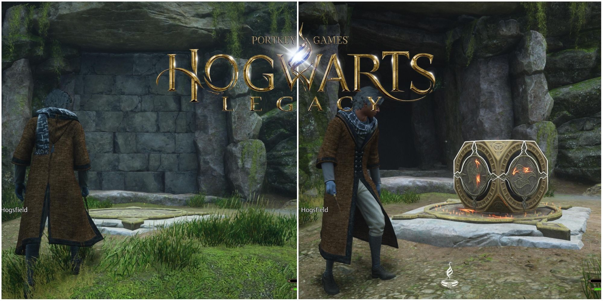 Hogwarts Legacy, How to solve the moth and flame puzzle