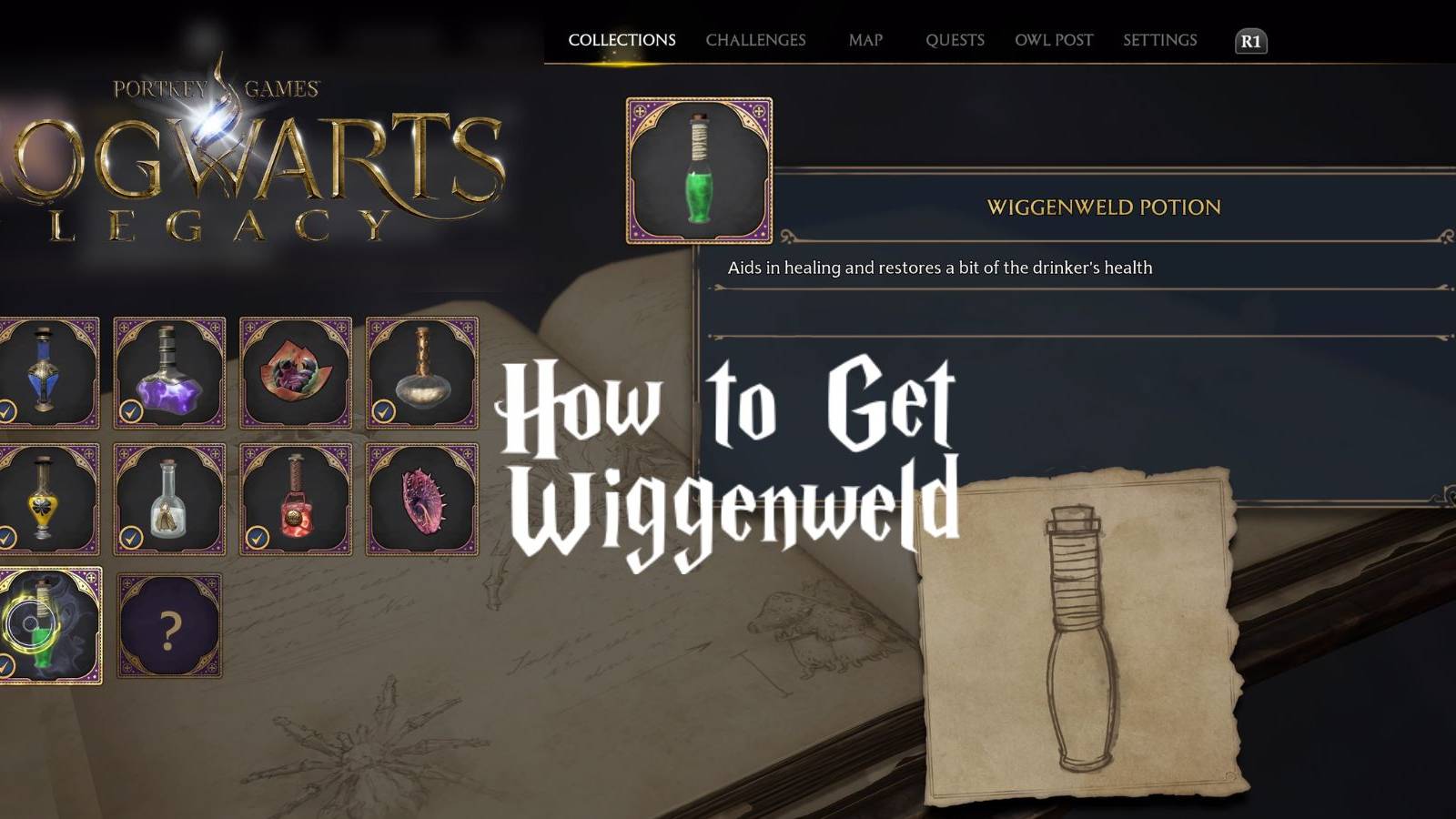 hogwarts legacy how to get more wiggenweld