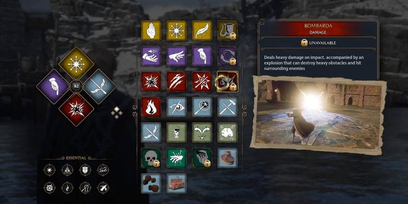 bombarda in hogwarts legacy