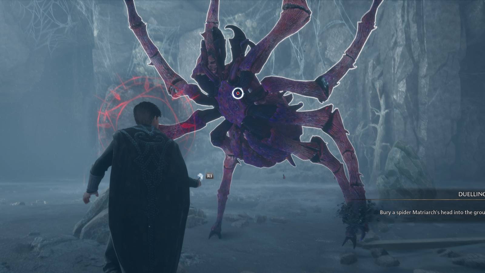 Facing the Insatiable Spider in Hogwarts Legacy