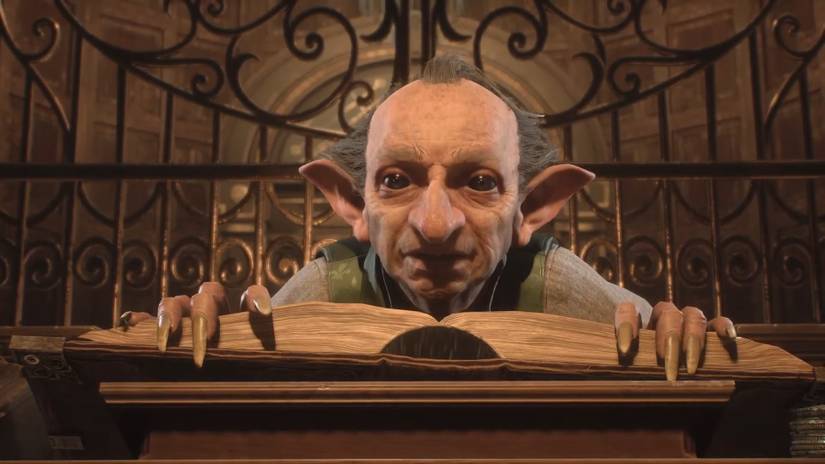 Hogwarts Legacy_Walkthrough Part 1_Gringotts Bank_Goblin Banker