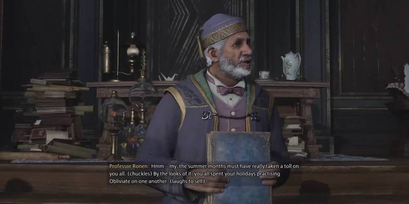 Hogwarts Legacy_Walkthrough_Part 2_Charms Class_Professor Ronen (1)
