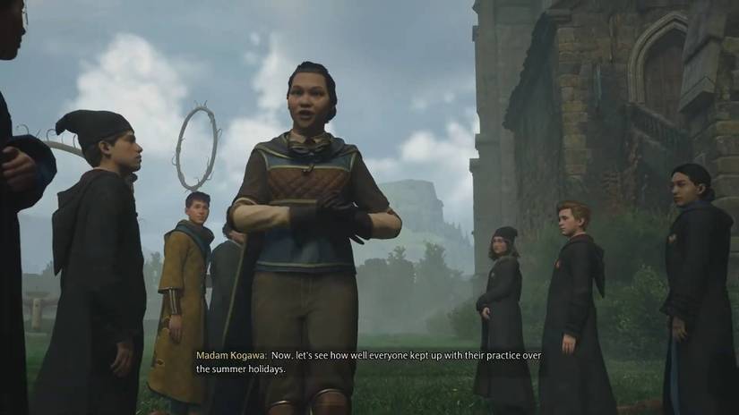 Hogwarts Legacy_Walkthrough_Part 6_Professor Kogawa Flying Class