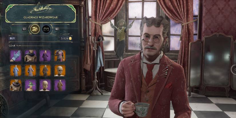 Gladrags Wizardwear in Hogwarts Legacy