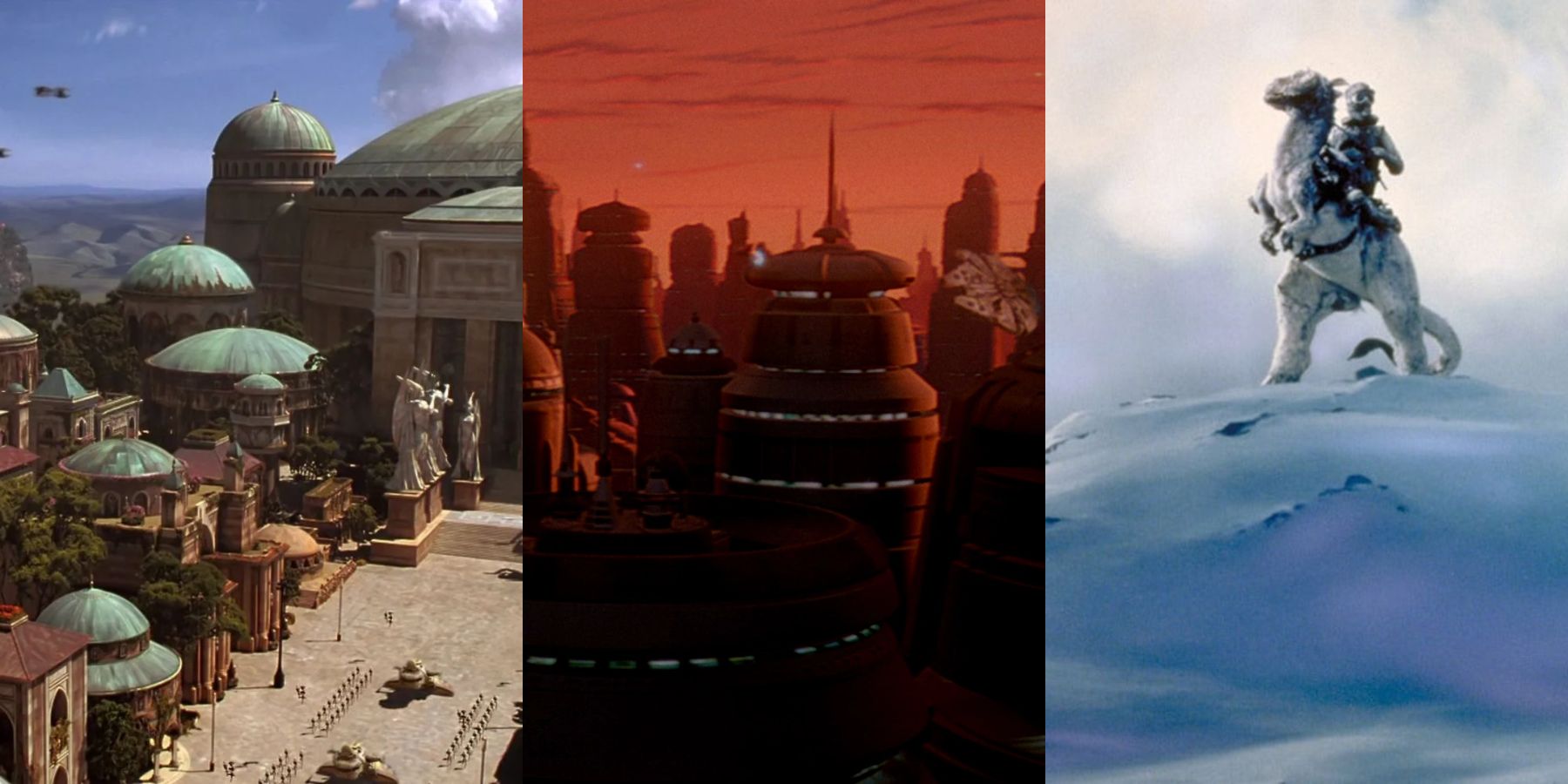 Star Wars Hoth Bespin Cloud City Naboo