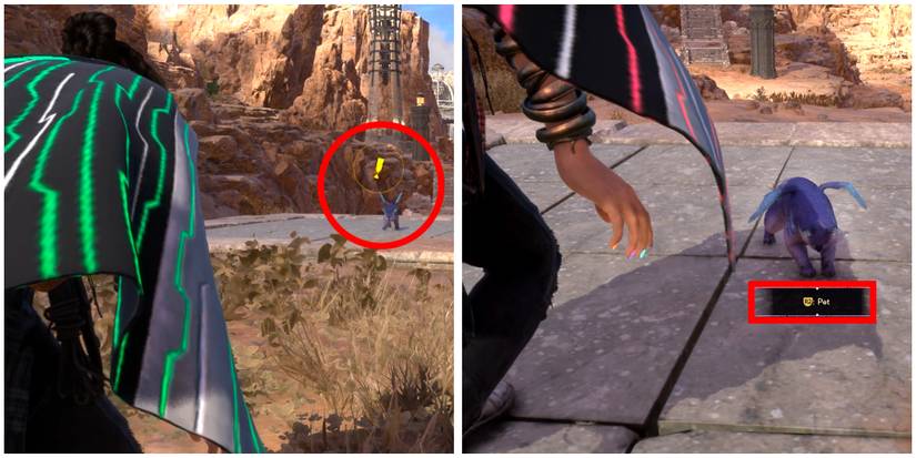 how to approach the tanta familiar in forspoken 