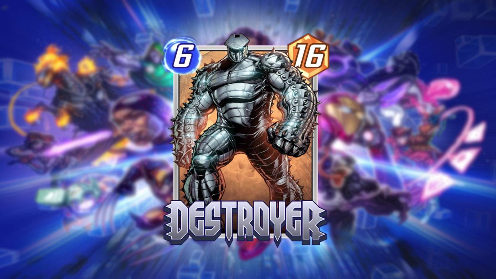 image showing destroyer, one of the best pool 3 cards for destroy decks in marvel snap.