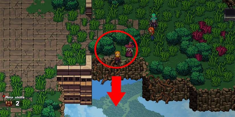 image showing where to find dayajir sky armor in chained echoes. 