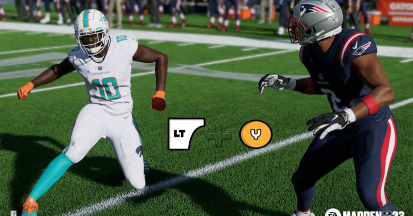 image showing interception buttons in madden nfl 23.