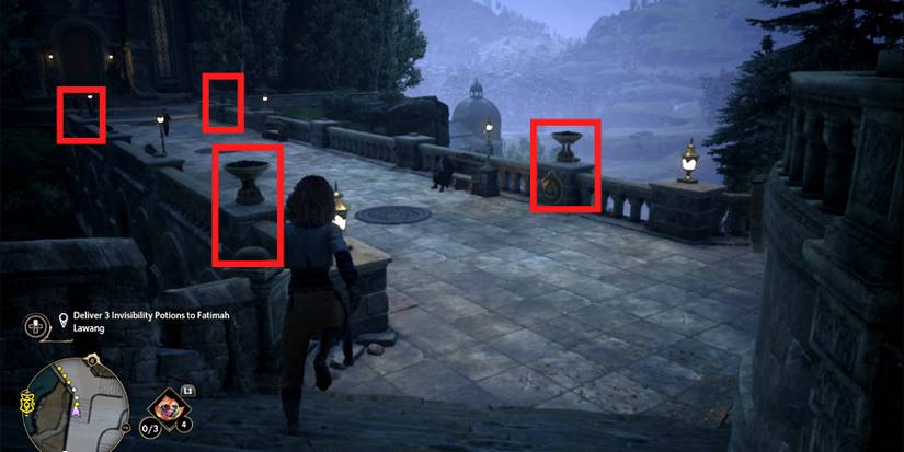 how to solve the viaduct courtyard bridge puzzle in hogwarts legacy