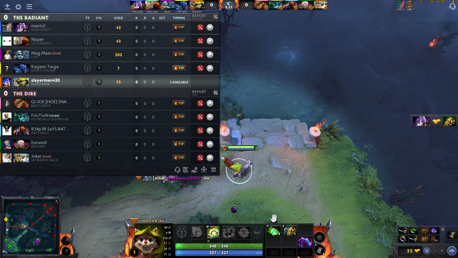 How to Tip in Dota 2