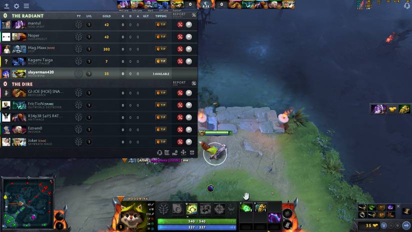 How to Tip in Dota 2