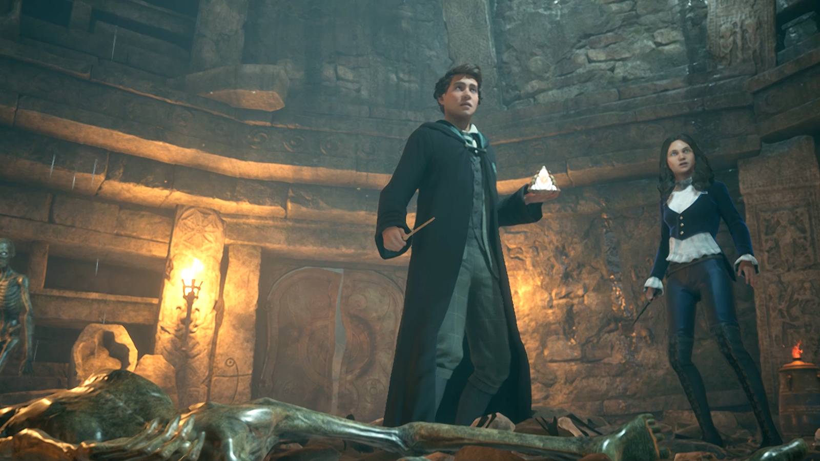 in the shadow of relics quest in hogwarts legacy