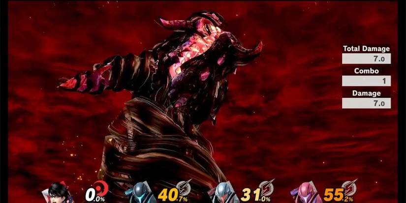 Gomorrah chomping players in Smash Ultimate