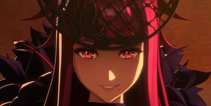 Ivy smiling in a Fire Emblem Engage trailer