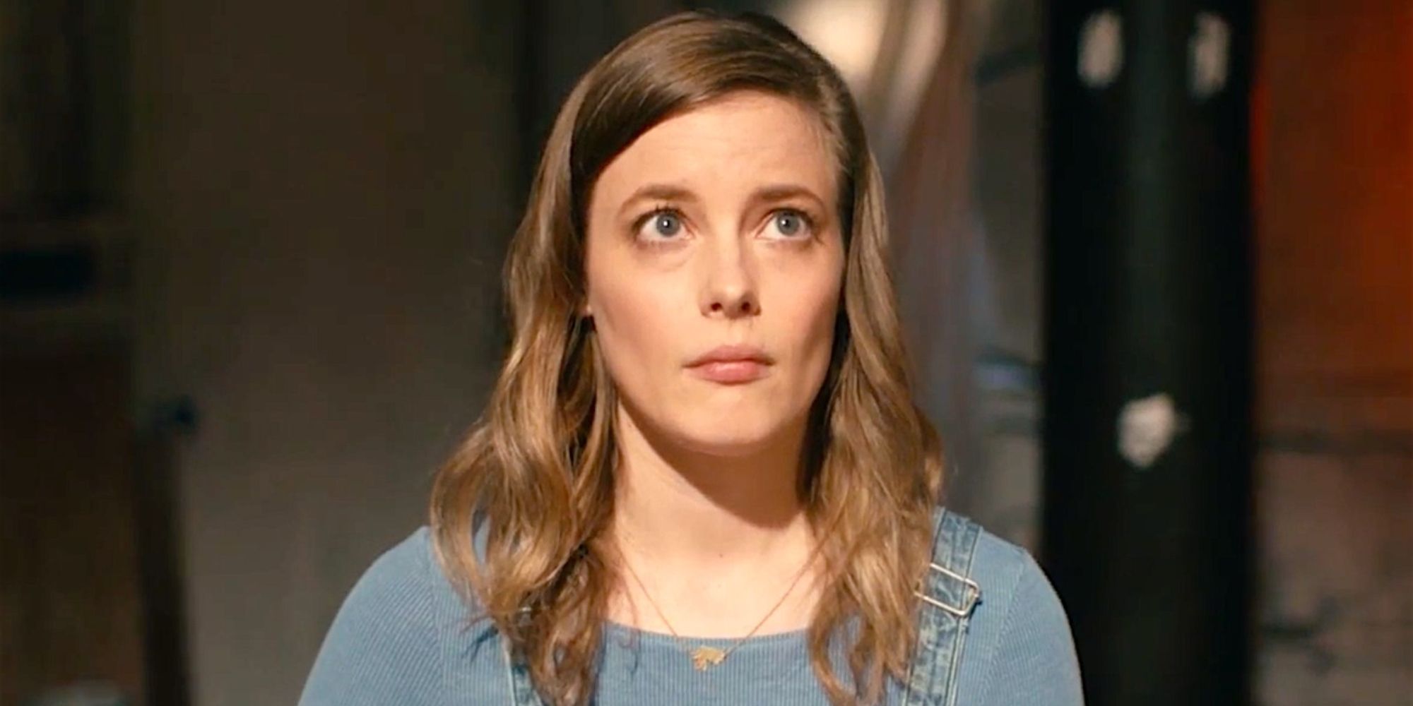 Gillian Jacobs on stage in Don't Think Twice