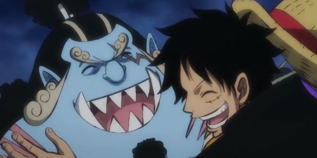 Jinbe and Luffy From One Piece