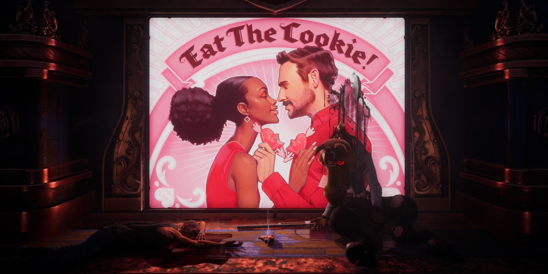 Judas eat the cookie sign