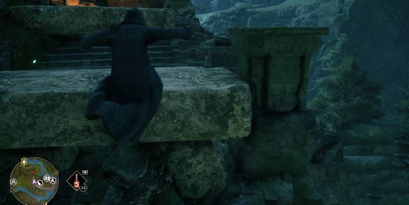 jumping on the platforms in hogwarts legacy-1