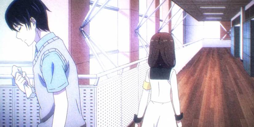 Kaguya-sama Ishigami helping Iino