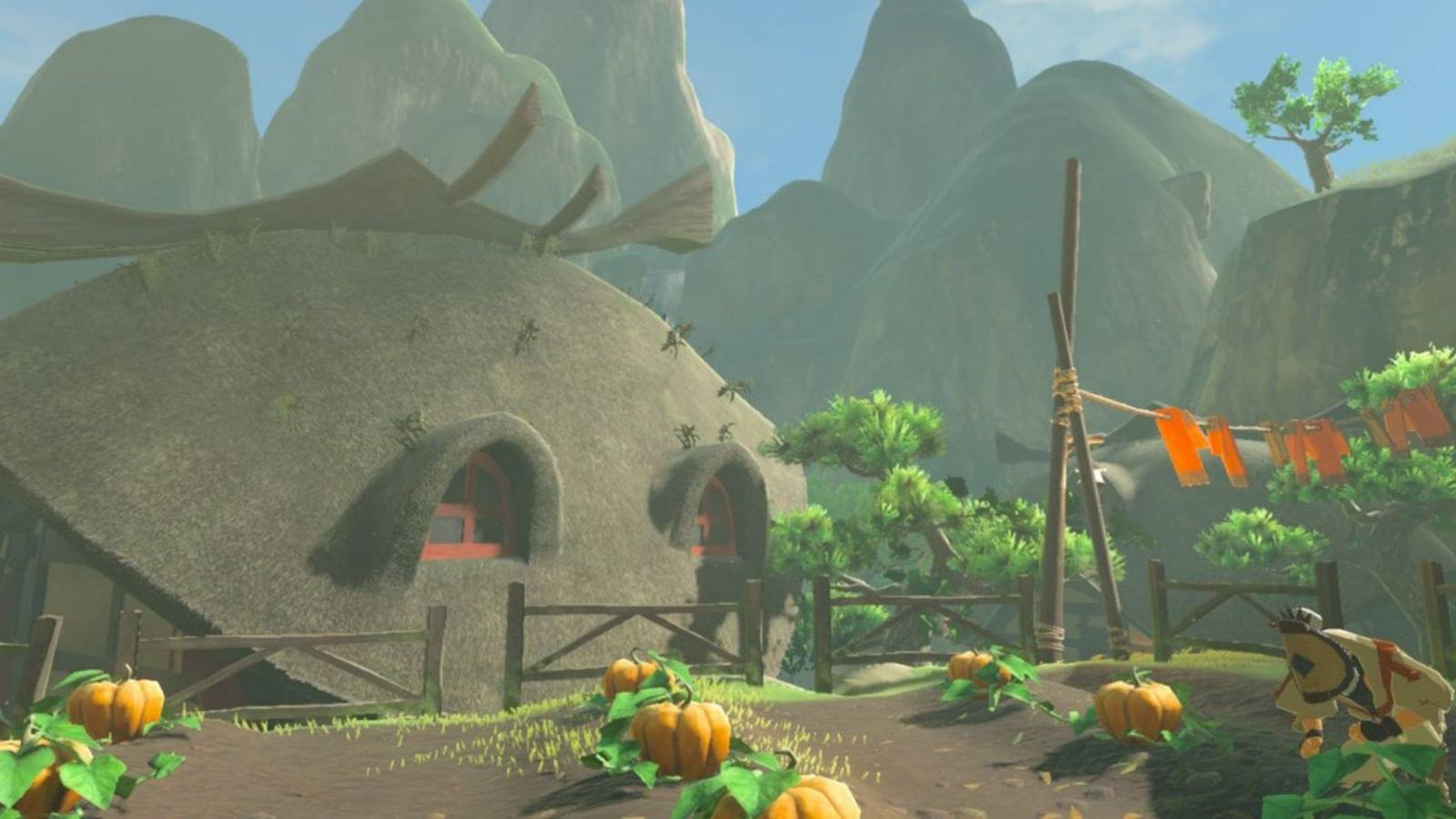 kakariko village represented in breath of the wild