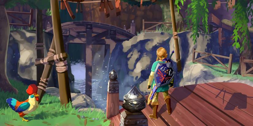 kakariko village reimagined in drawing breath of the wild
